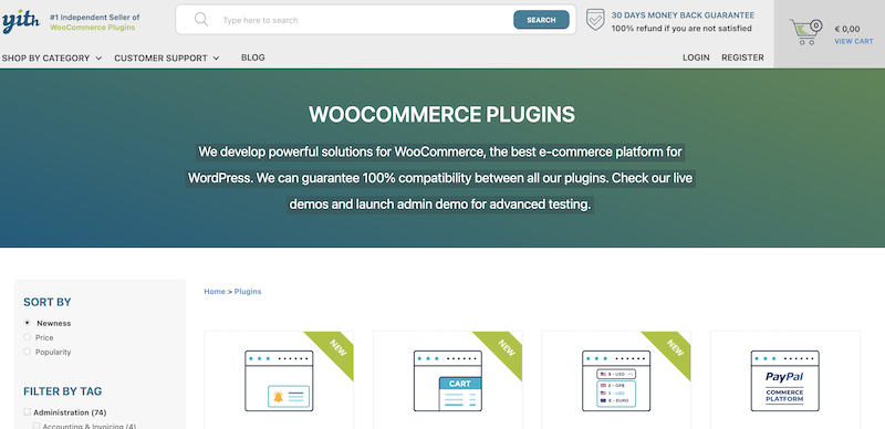 Yith WooCommerce review
