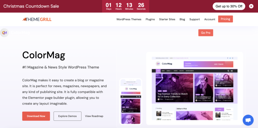 The Most Popular WordPress Themes: ColorMag