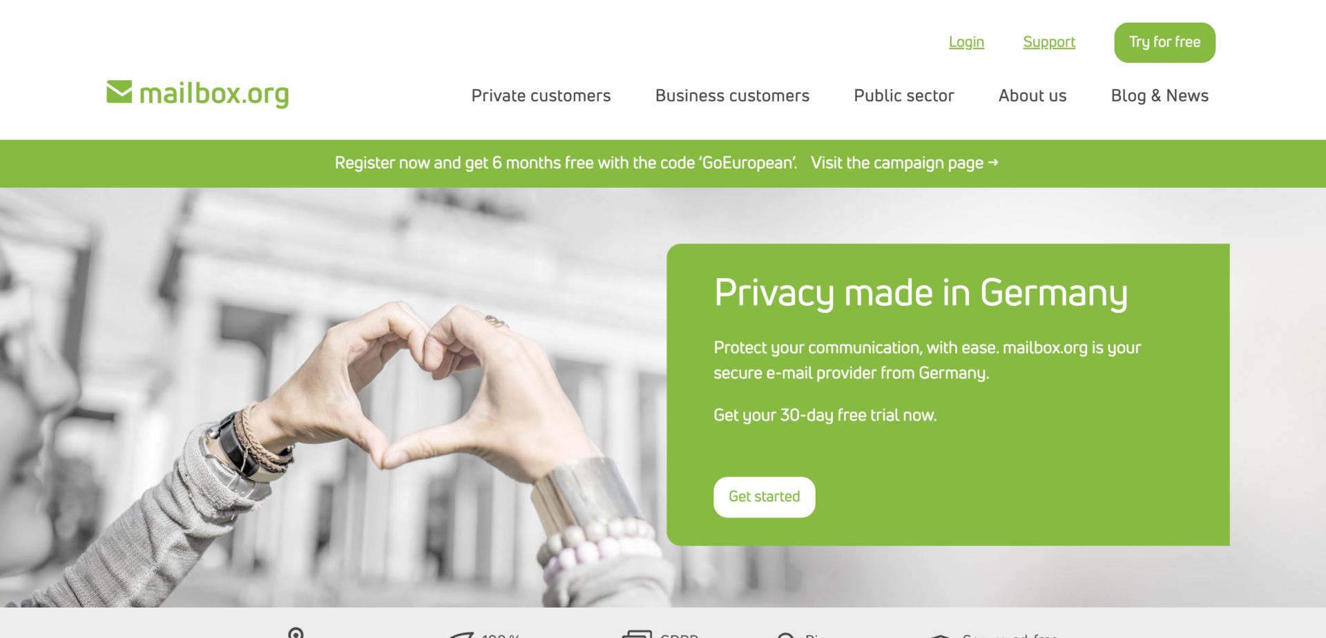 free email providers europe