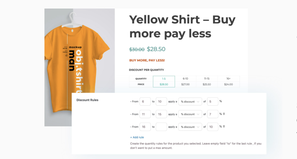 YITH Dynamic Pricing