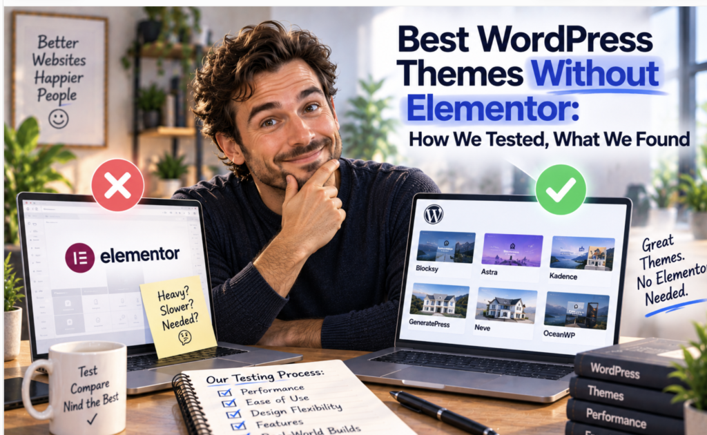 The Shortlist: Themes That Genuinely Pass the No-Elementor Test